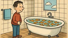 Banc: Am câștigat 100 de peștișori aurii!