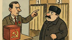 Vtip: Alegeri în Rusia, cabina 3