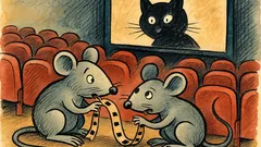 Banc: Doi șoricei la cinematograf