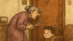 Banc: „Ascunde-te, Bulă!” strigă bunica