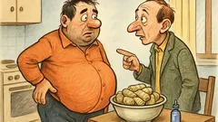 Banc: De ce ai burta așa mare?