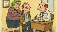 Banc: Maria merge supărată la doctor