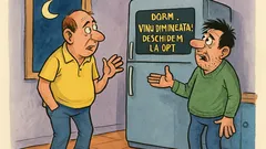 Banc: Doi prieteni stau de vorbă