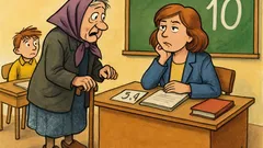 Banc: Bunica lui Bulă la ședința părinților