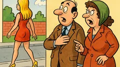 Banc: O soție geloasă către soț…