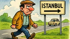 Banc: „Ce faci?” „Sunt aproape de Istanbul”