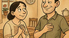 Banc: Soția: Drăguțule, fă-mi un compliment