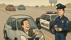 Banc: Un neamț sfidează poliția în SUA