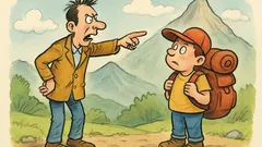 Banc: Bulă urcă pe munte cu clasa