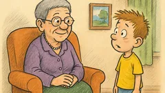 Vtip: Bunica tunsă scurt, mai pare babă?