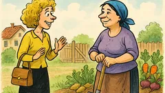 Vtip: O tipă mutată la țară slăbește