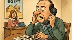 Banc: Un bărbat sună la agenția de turism