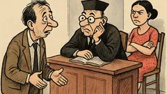 Banc: Domnule judecător, aș vrea să divorțez...