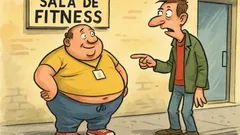 Vtip: Un tip întreabă un gras: te-ai angajat?