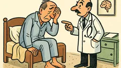 Banc: Domnule doctor, mă doare capul...