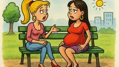 Vtip: Două piți discută despre luna a noua