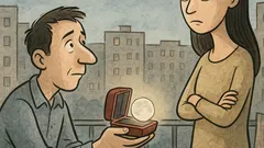 Banc: I-a dăruit iubitei luna de pe cer