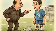 Banc: Antrenorul îi spune fotbalistului să plece