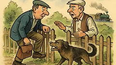 Banc: Vecine, pot s-o iau spre gară?