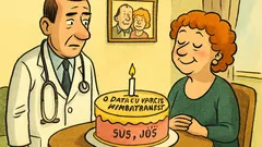 Banc: Doctorul comandă un tort romantic