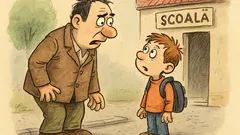 Banc: Tată, azi proful de mate...