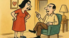 Banc: Ceartă în cuplu: „N-ai inimă!”