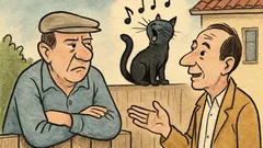 Banc: Un vecin îi spune altuia…