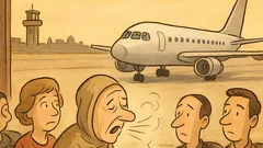 Banc: Mayday! Cursa Tarom cere întoarcerea