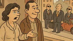 Vtip: Soţia: «Foştii mei sunt mai bogaţi…»