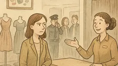 Banc: Unde-i raionul cu rochii de damă?