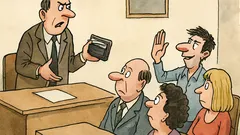 Banc: Un șef își anunță angajații