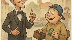 Banc: Un geniu și un idiot pariază