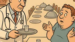 Banc: Domnule doctor, cum să slăbesc?