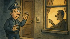 Banc: Cioc, cioc… — Cine e?