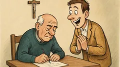 Banc: Unchiul își face testamentul, nepoate