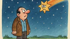 Vtip: Am văzut o stea căzătoare...