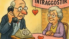 Vtip: La casa de bătrâni, el întreabă...