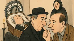 Banc: La un priveghi, în șoaptă...