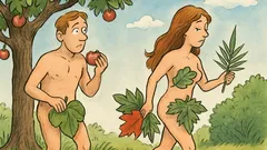 Banc: După ce-a mușcat Adam din măr