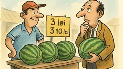 Banc: Mă duc la piață după pepeni și…