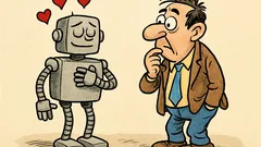 Banc: Ce face un robot când se îndrăgostește?