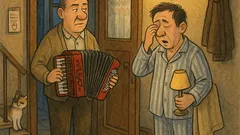 Banc: Vecine, cât costă acordeonul pe seară?