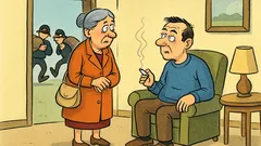 Vtip: „Iubitule, am îmbătrânit…”