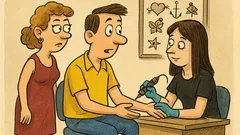 Banc: Iubito, vreau să-mi fac un tatuaj