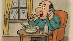 Banc: – Alo, ce faci?