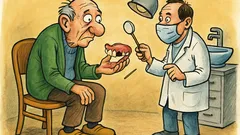 Banc: Care e culmea bătrâneții?