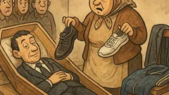 Banc: Ion se preface că a murit