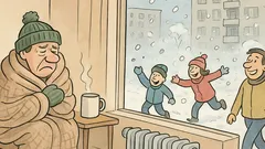 Vtip: Care-i deosebirea dintre frigul de afară?