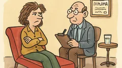 Banc: Pacienta refuză soțul… psihologul zâmbește