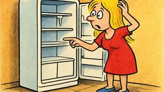 Banc: De ce blondele n-au gheață-n frigider?